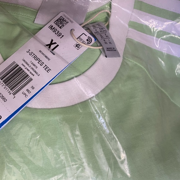 Adidas Originals Ringer 3- Stripes Tee - IM9391 - Picture 9 of 9
